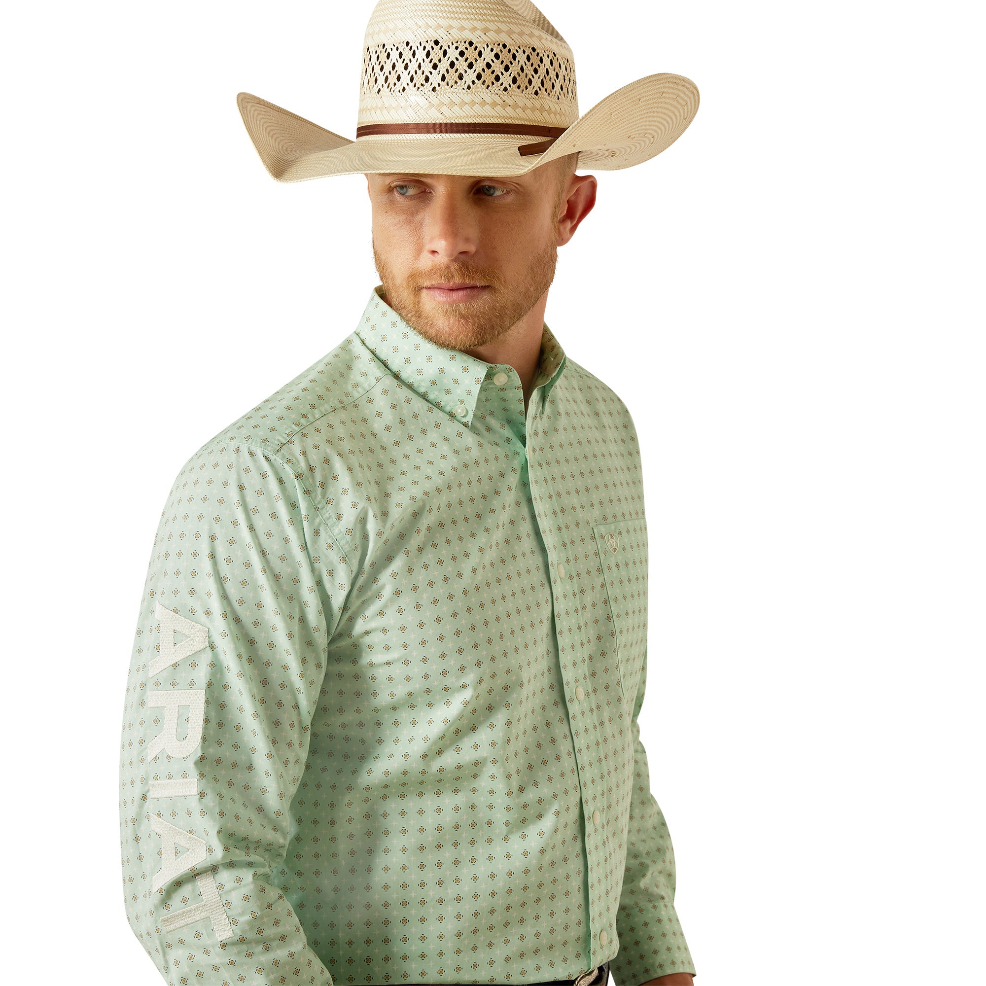 Ariat Men's Team Pierson Classic Fit Button Down Shirt