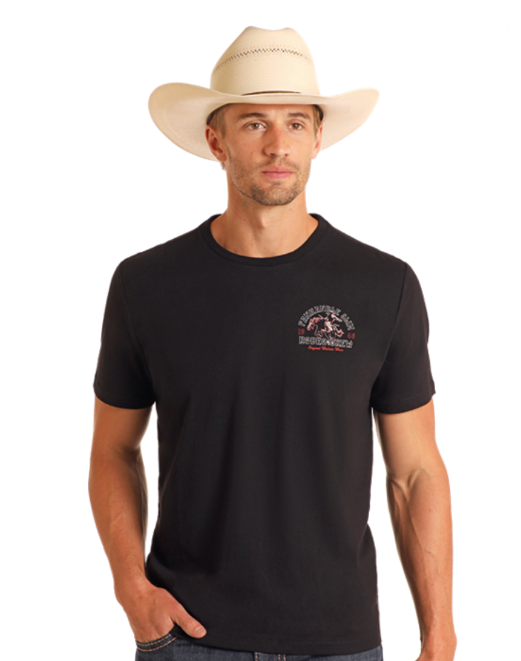 PANHANDLE BLACK GRAPHIC TEE PU21T05771