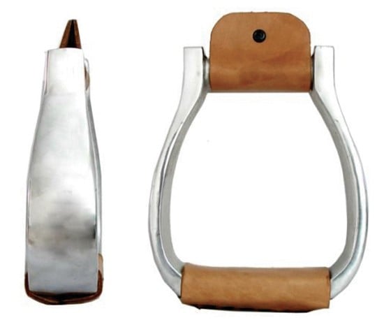 Aluminum  Visalia Stirrups.