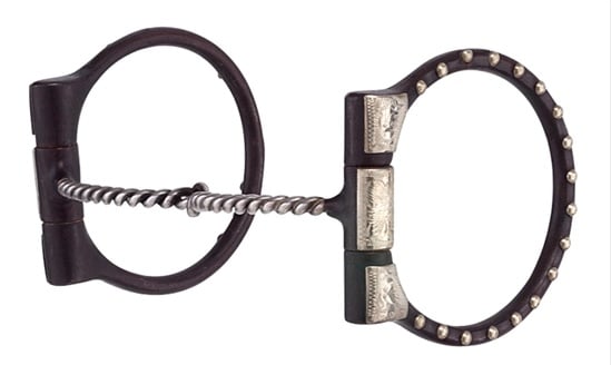 AHE Antique Dot Twisted Wire Snaffle.