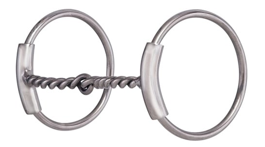 AHE Twisted Wire Snaffle Bit