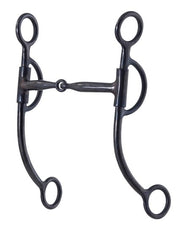 AHE 8-1/2" Long Cheek Snaffle Bit