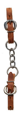 Latigo Single Chain Curb Strap.