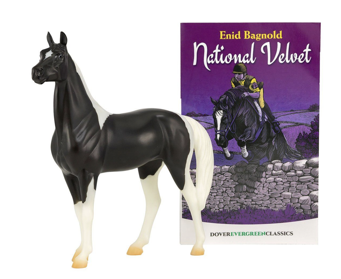 Breyer National Velvet Horse and Book Set