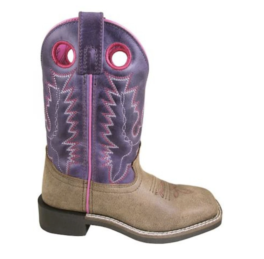 Smoky Mountain Youth Purple Boot