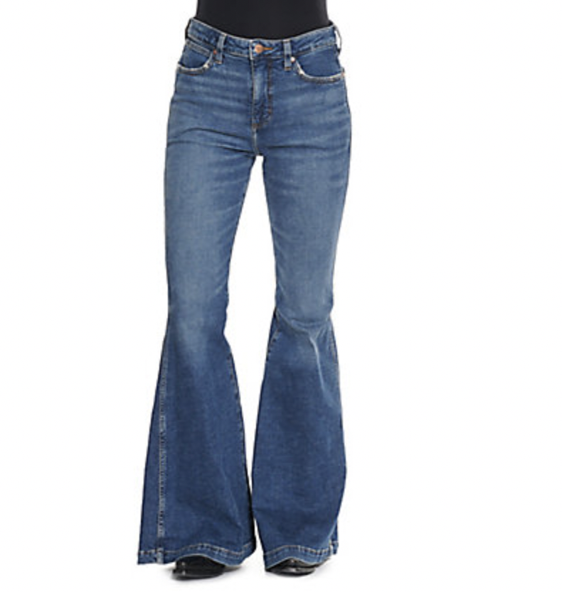 Wrangler Ladies Retro Flare Jeans