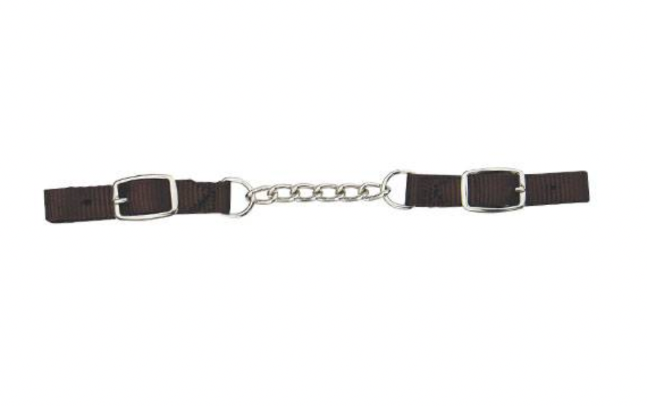 Professionals Choice Nylon Chain Curb Strap.