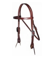 Professional's Choice Ranch Headstall with Feather Buckle