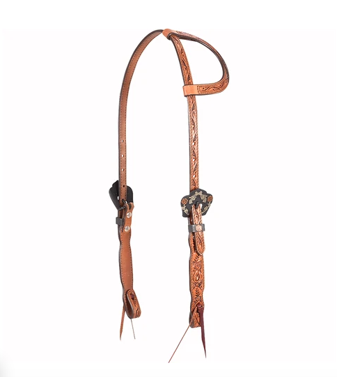 Cashel Guns and Roses Slip Ear Headstall