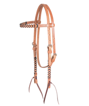 Martin Black Laced Leather Headstall