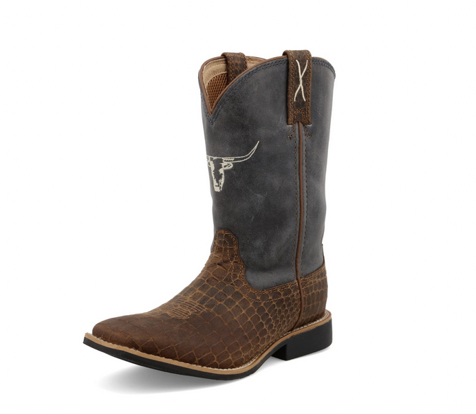 Twisted X Kid's Top Hand Longhorn Boot