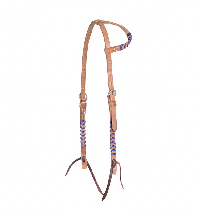 Martin Blue Laced SE Headstall HF22SLBL.