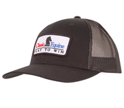 Classic Equine Black Patch Cap