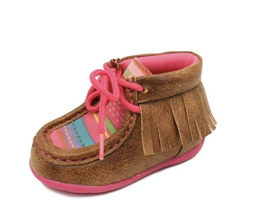 Twister Kimberly Serape Fringed Shoe