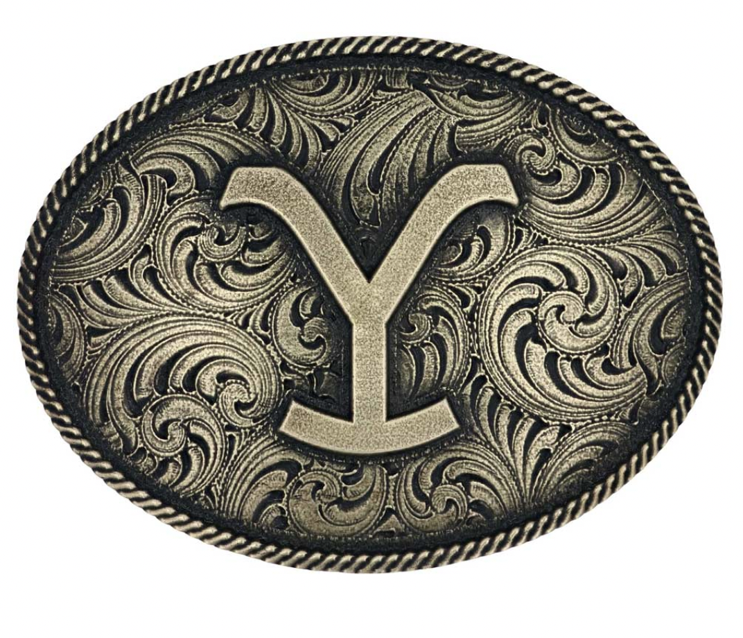 Montana Silversmiths Attitude Yellowstone Buckle.