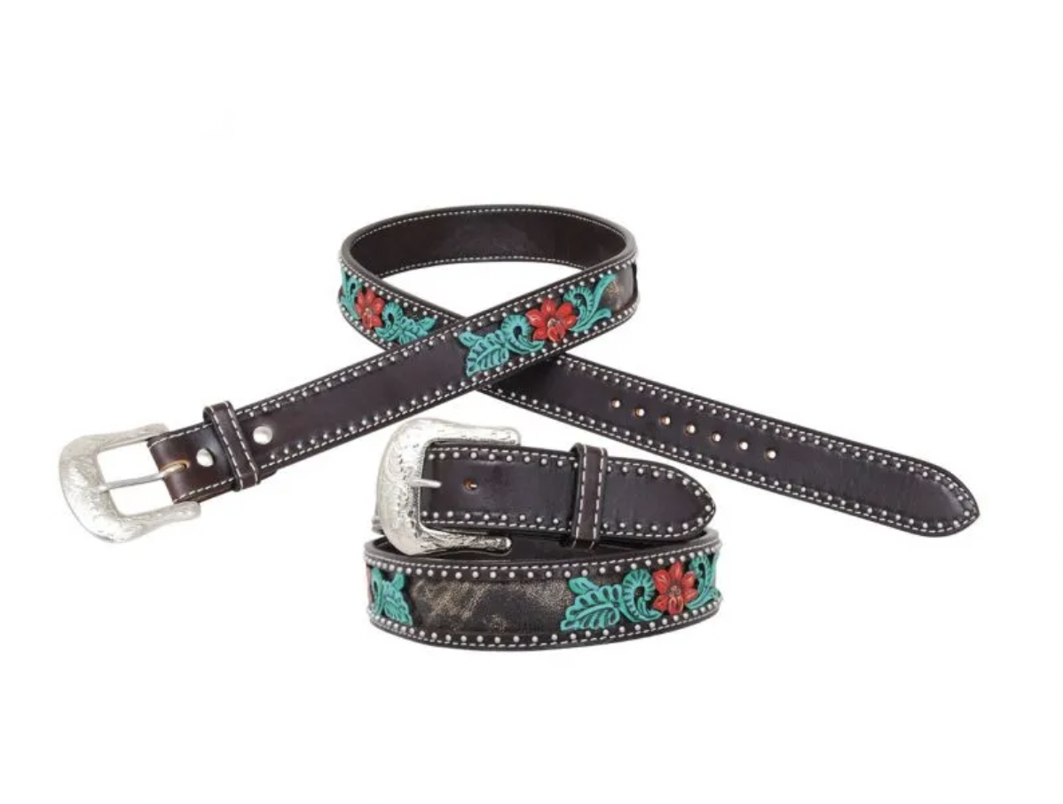 Circle Y Ladies' Cactus Filigree Belt