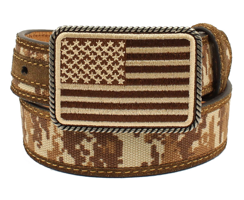 Ariat Boy's Digital Camo Western Belt