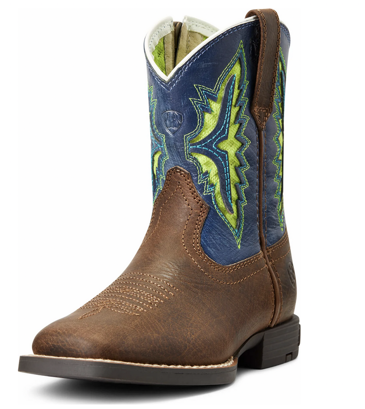 Ariat Childrens Koel Venttek Zip Up Rowdy Boot Size C3 8M