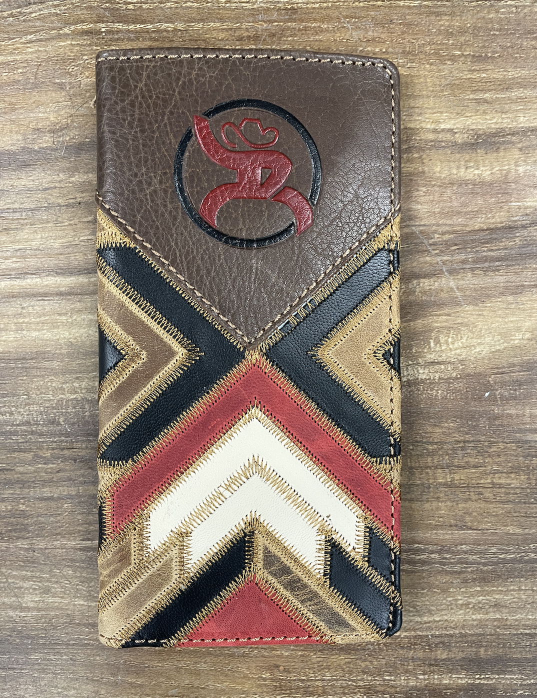 Hooey Patchwork Rodeo Wallet.