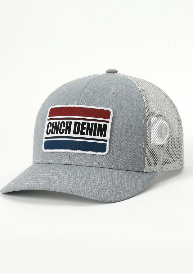 Cinch Men's Heather Grey  Cap.