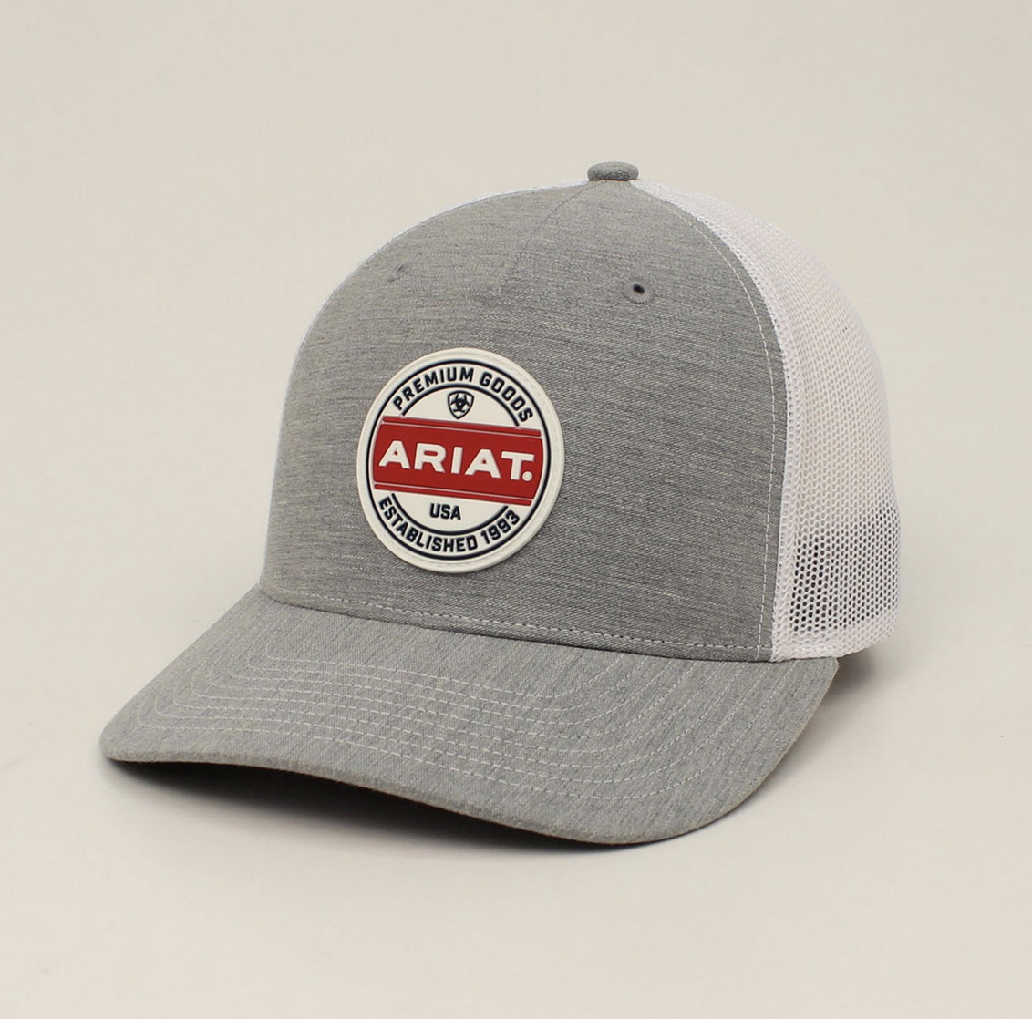 Ariat Men's Grey Patch Cap