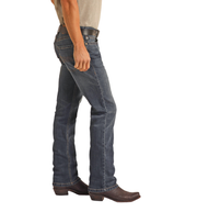 Rock & Roll Hooey Men's Revolver Slim Fit Jeans