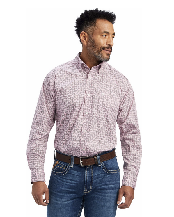 Ariat Men's Filmore Lilac Shirt.