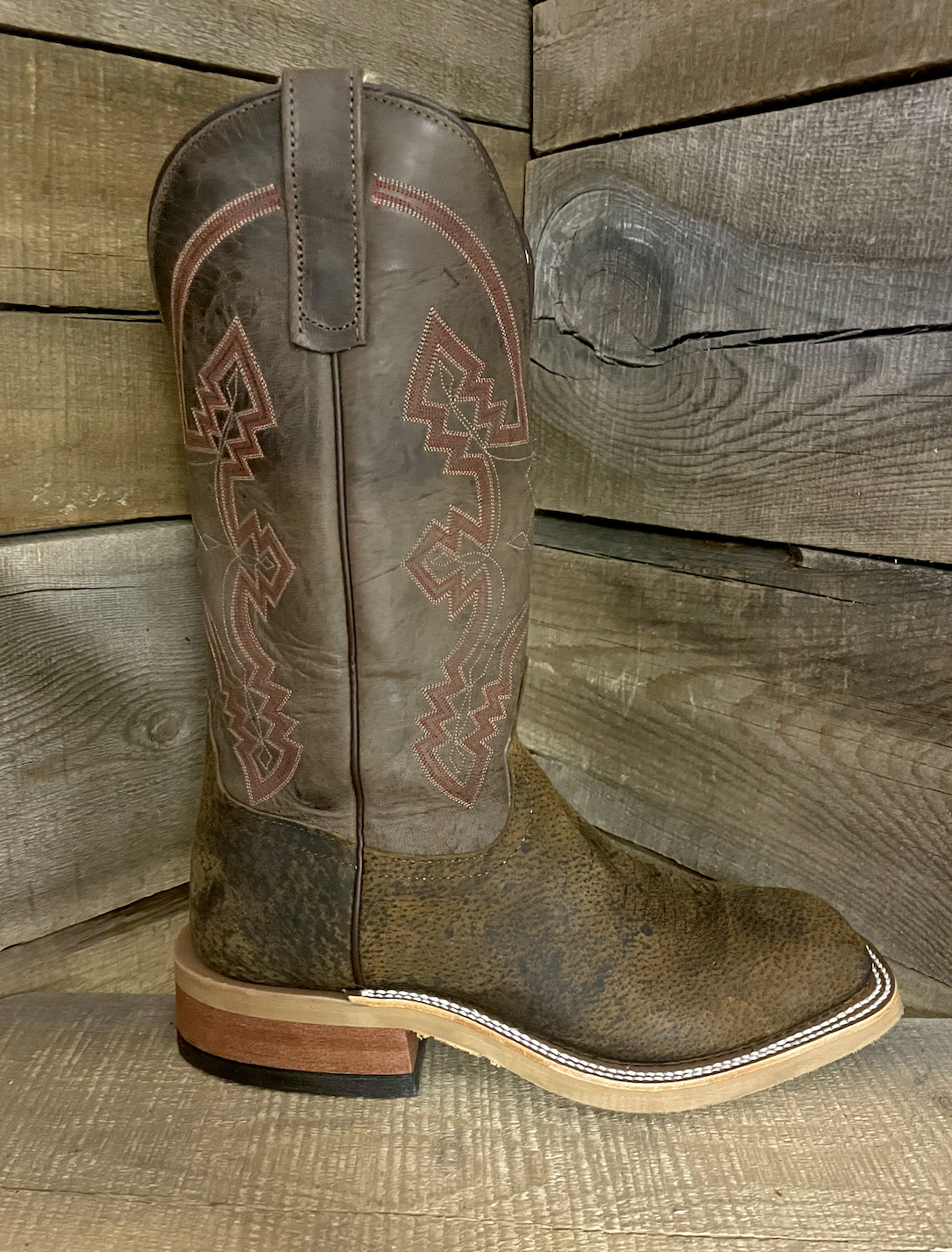 Anderson Bean Men's Brown Wild Boar Boots