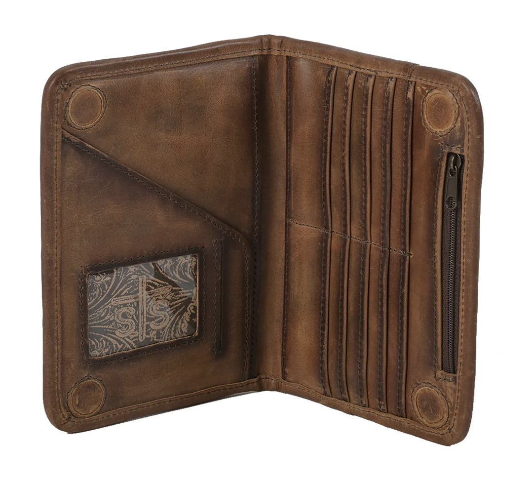 STS Ranchwear Palomino Serape Magnetic Wallet.