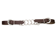 Partrade Curb Chain with Havana Leather