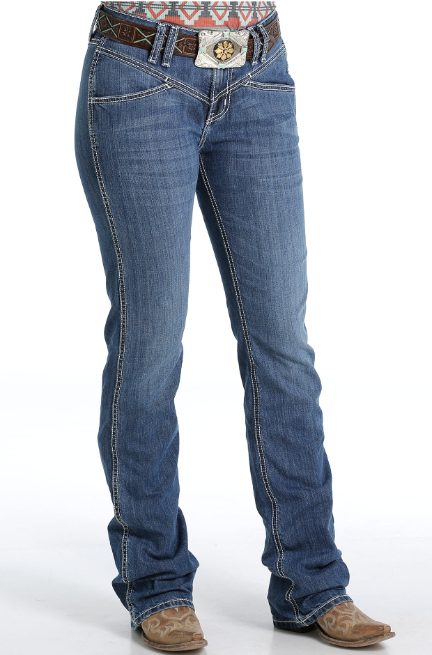 Cruel Girl Ladies Hannah Moderate Rise Jeans