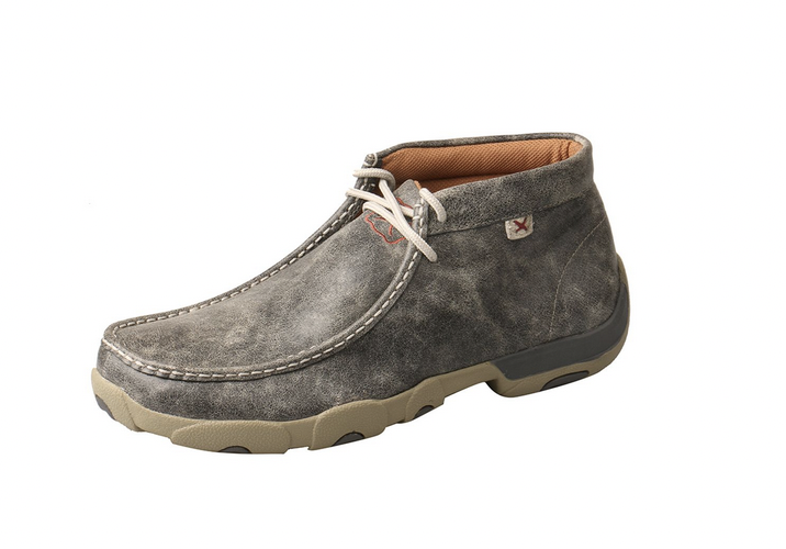 Twisted X Men's Grey Chukka Driving Moc.