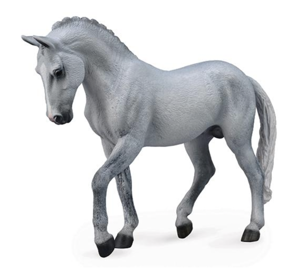 Breyer Grey Trakehner Stallion Figure.