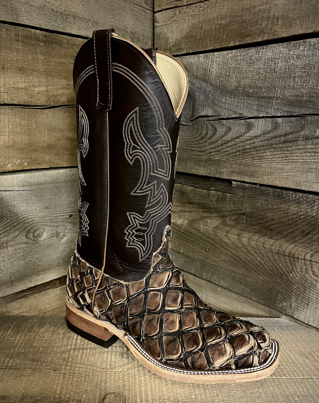 Anderson Bean Men's Matte Brown Bass Boot.