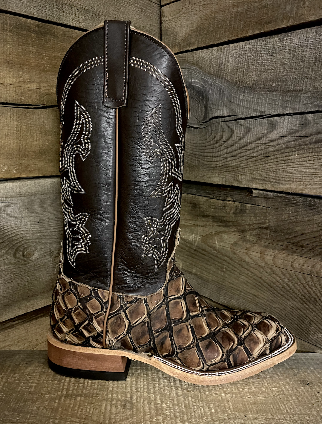 Anderson Bean Men's Matte Brown Bass Boot.