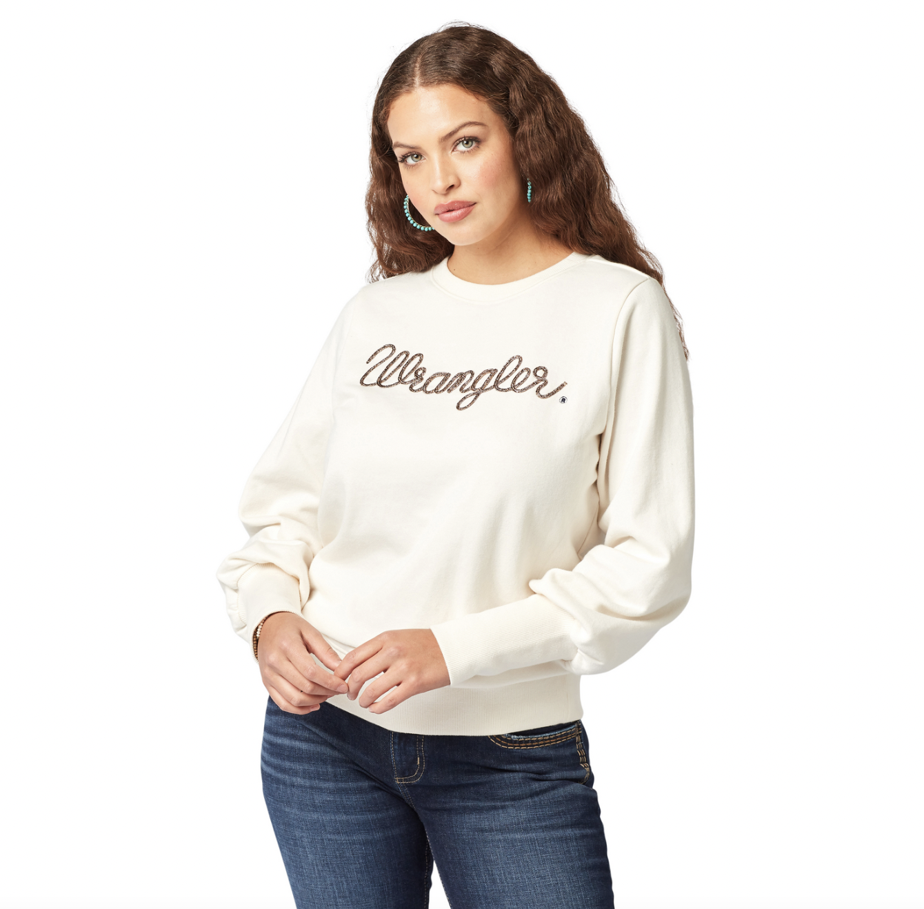 Wrangler Ladies Sugar Swizzle Sweatshirt.