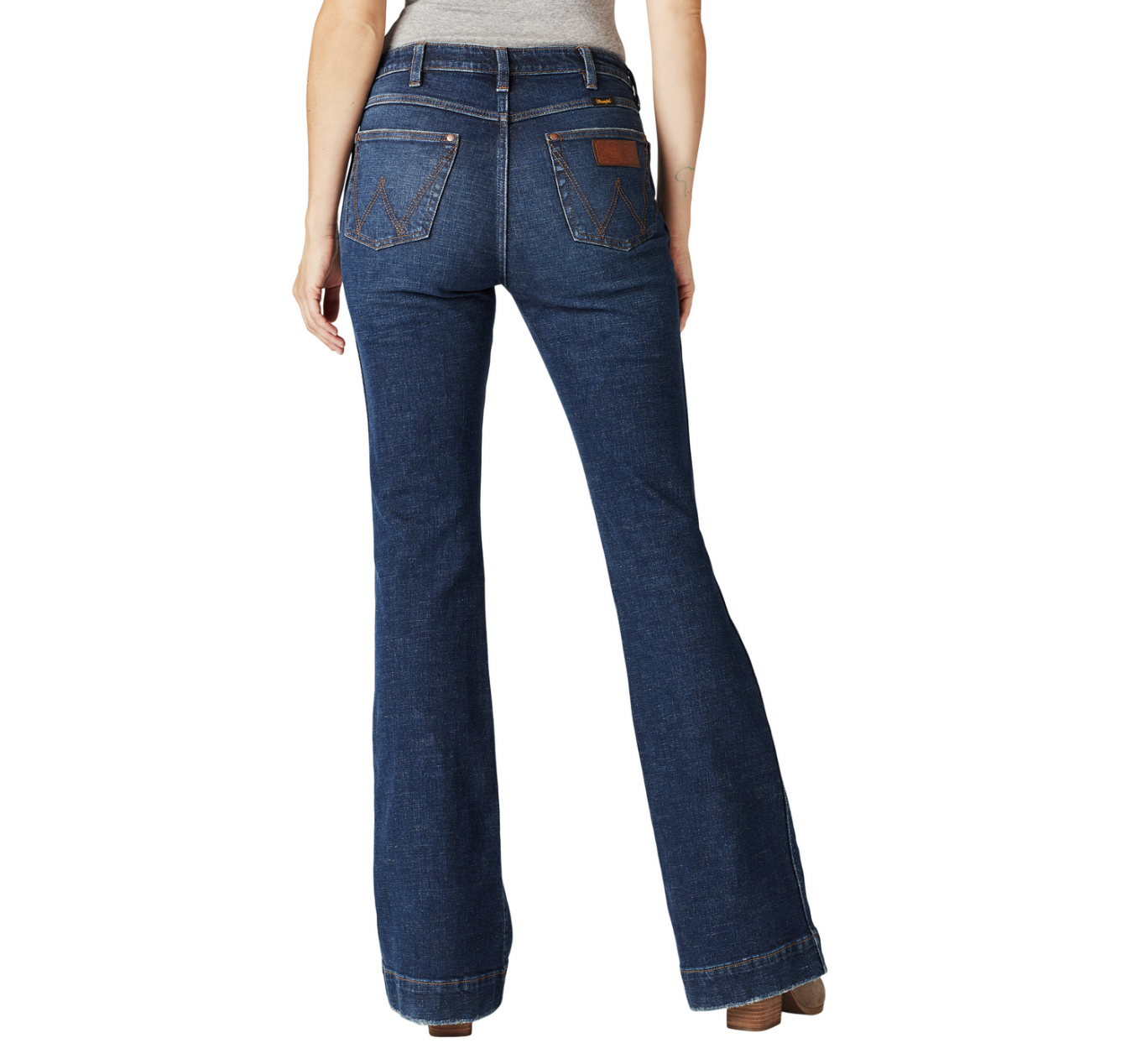 Wrangler Ladies Retro The Green Ellery Trouser.