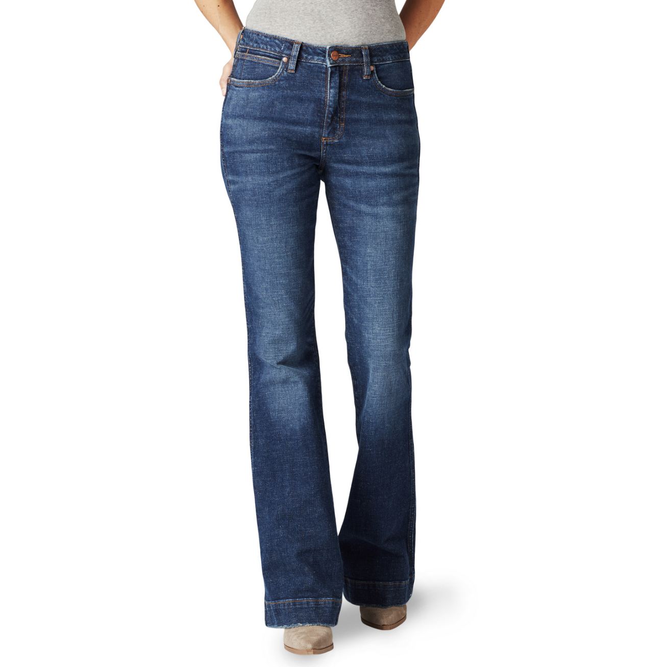 Wrangler Ladies Retro The Green Ellery Trouser.