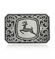 Montana Silversmiths John Deere Filigree Attitude Buckle