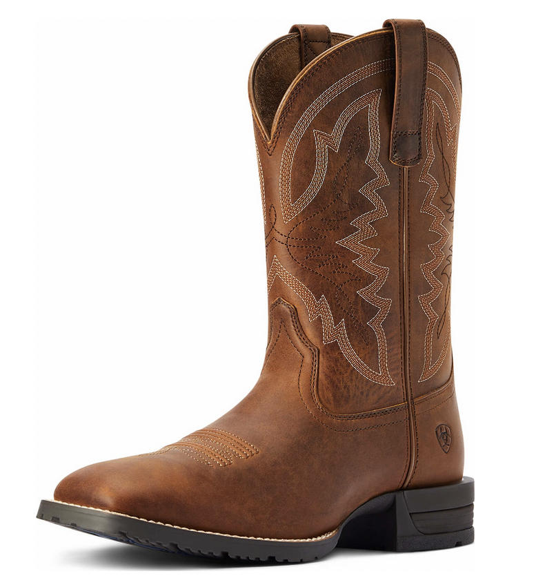 Ariat Men's Hybrid Ranchwork Brown Boot.