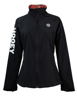 Hooey Ladies Black Softshell Jacket C4 Size 2XL.