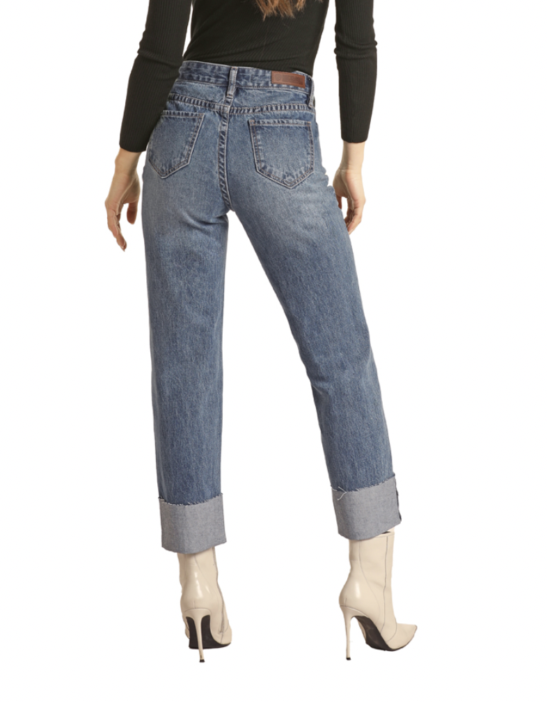 Rock & Roll Cowgirl Cropped Jean