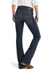 Ariat Ladies R.E.A.L. Mid Rise Amora Boot Cut Jean