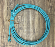 King Ropes 4 Strand 28' Aqua Calf Rope