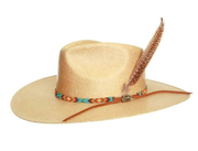 Justin Bent Rail Burnet Shantung Hat