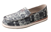 Twisted X Hooey Grey Multi Slip On Loafer