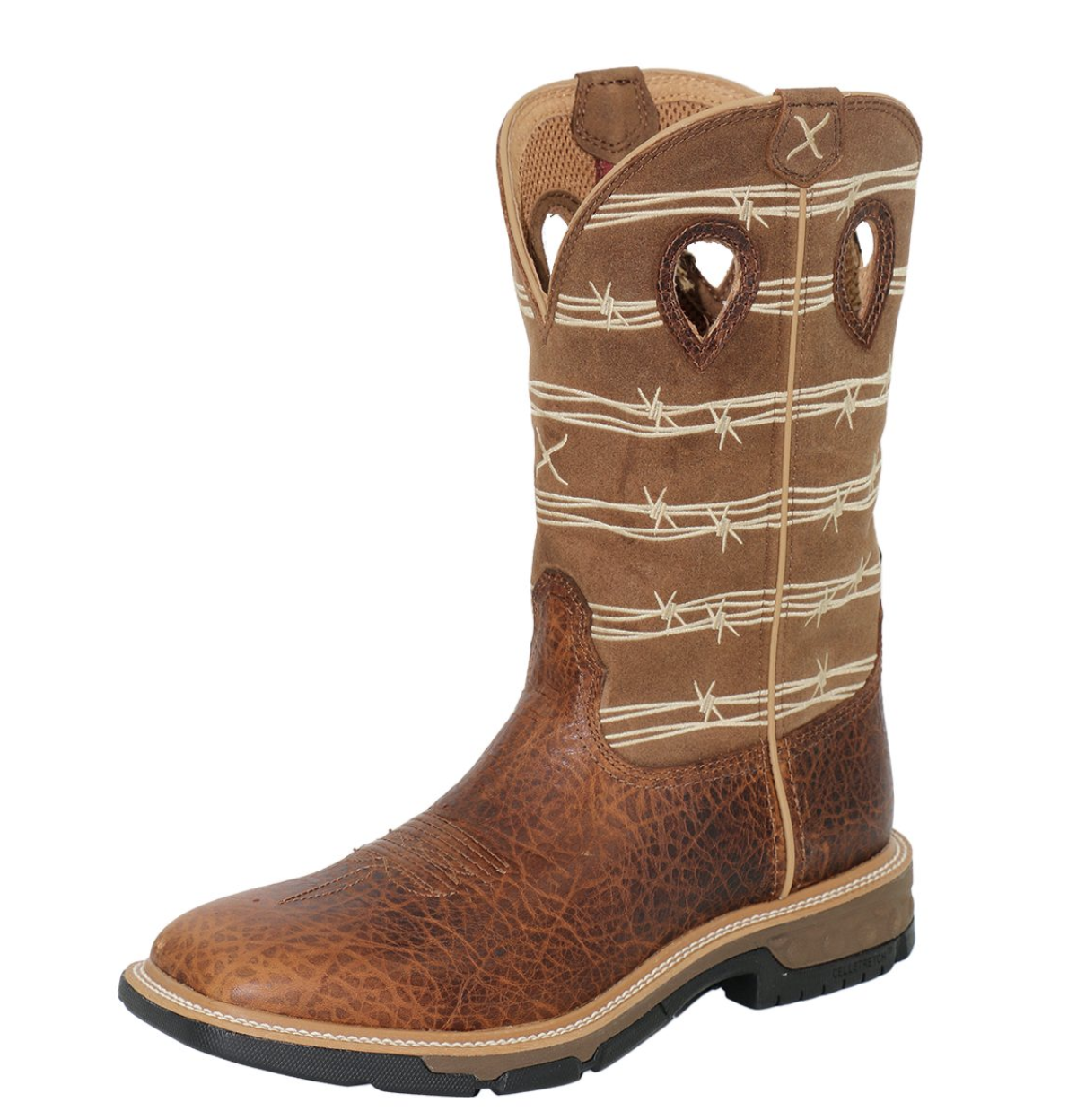 Twisted X Men's Barbed Wire Work Boot.