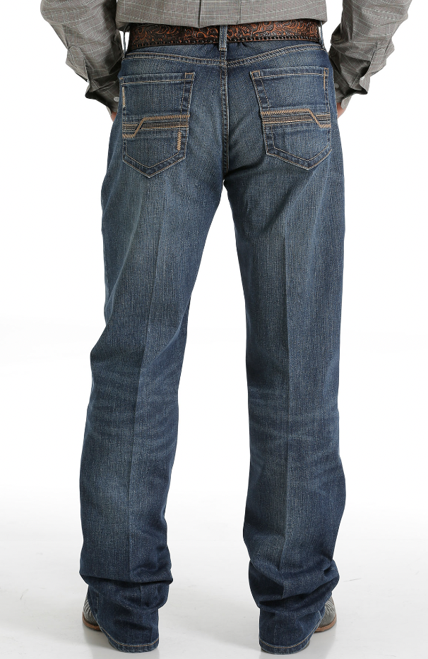 Cinch Men's Grant Medium Stone Wash Jean