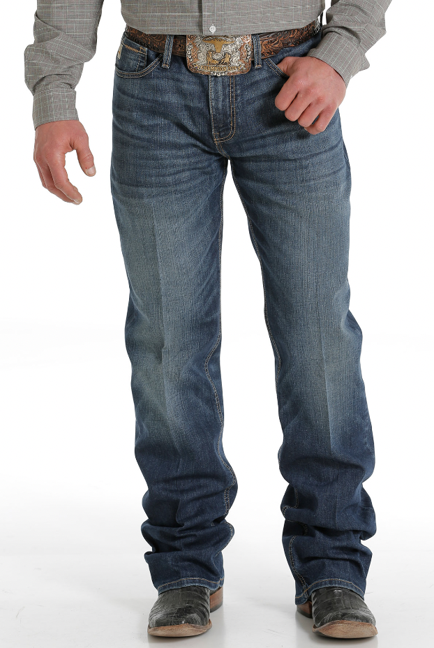 Cinch Men's Grant Medium Stone Wash Jean.