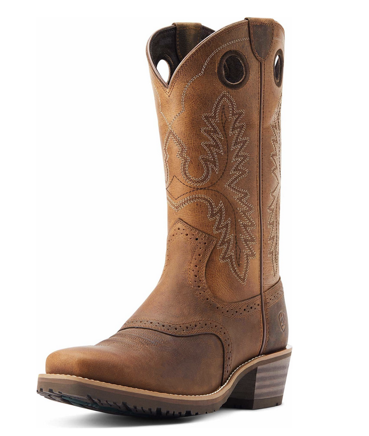 Ariat Men's Sorrel Hybrid Roughstock Boot.